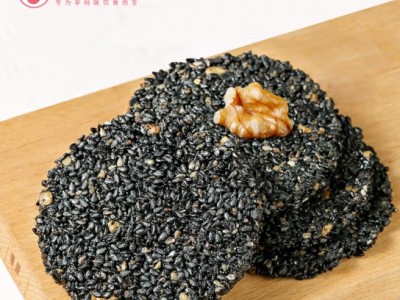 孕味食足 0糖黑芝麻饼干288g 孕妇零