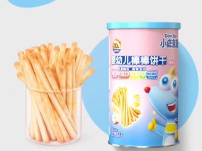 小鹿蓝蓝 婴幼儿棒棒饼干 儿童手指
