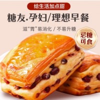 麦酥园 红豆吐司手撕面包早餐饼干蛋糕点心无糖尿病人孕妇休闲零食品2斤