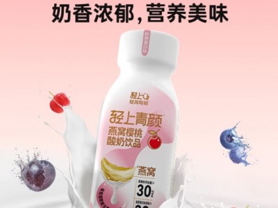 轻上 燕窝樱桃酸奶饮品0添加蔗糖低
