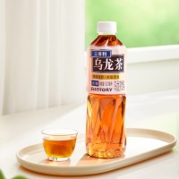 三得利无糖乌龙茶饮料 0糖0能量0脂 500ml*15瓶整箱装