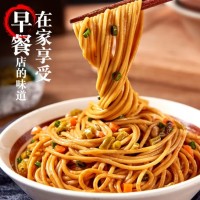 荆八宝 武汉热干面 湖北特产碱水面干拌面挂面 非油炸方便速食 155g *6袋【配酱料包】