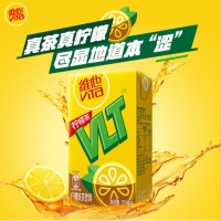 维他奶维他经典柠檬味茶饮料250ml*16盒柠檬茶 礼盒装 年货节送礼