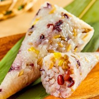 思念吉祥八宝V粽400g4只 速冻锁鲜甜粽糯米食材端午节早餐手工包制