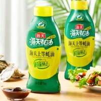 海天 上等蚝油1kg 挤挤装 上色提鲜增香 家用调料 点蘸捞拌焖煮