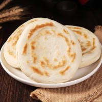 镇美味陕西特产锅盔馍手工精制锅盔饼岐山原味锅盔 西安特产 大锅盔 白吉饼20个