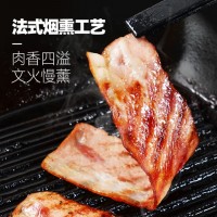 大希地法式烟熏培根200g*5袋 早餐三明治肉片 冷冻生鲜食品 烧烤食材