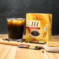 悠诗诗114冻干黑咖啡速溶咖啡粉单杯装60g（2g*30条） 马来西亚进口