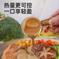百利沙拉酱 0蔗糖添加焙煎芝麻沙拉汁（卡路里减少50%）蔬菜 1.5L