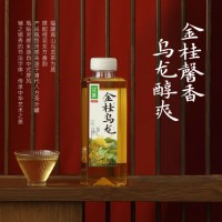 让茶【侯明昊同款】特供无糖金桂乌龙茶饮料0糖0脂肪500ml*15瓶整箱装