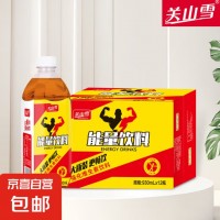 关山雪强化维生素饮料930ml功能饮料运动补水整箱大瓶 12瓶