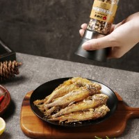 口味全 柠檬海盐黑胡椒粒研磨碎粉瓶128g西餐牛排烧烤鸡胸肉健身餐调料