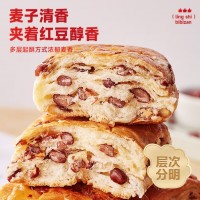 比比赞（BIBIZAN）红豆千层面包1000g整箱早餐面包吐司饼干蛋糕点心休闲零食品