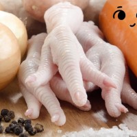 旺泰佳无抗新鲜鸡爪2斤 真大号 生鲜冷冻凤爪带骨短爪1000g速冻烧烤食材