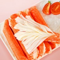大希地即食手撕蟹柳棒350g共10根 0脂轻食 寿司关东煮麻辣烫火锅食材