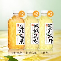 果子熟了 无糖茶 混合口味（金桂+栀栀+茉莉）0糖0脂0卡 970mL*6瓶 整箱
